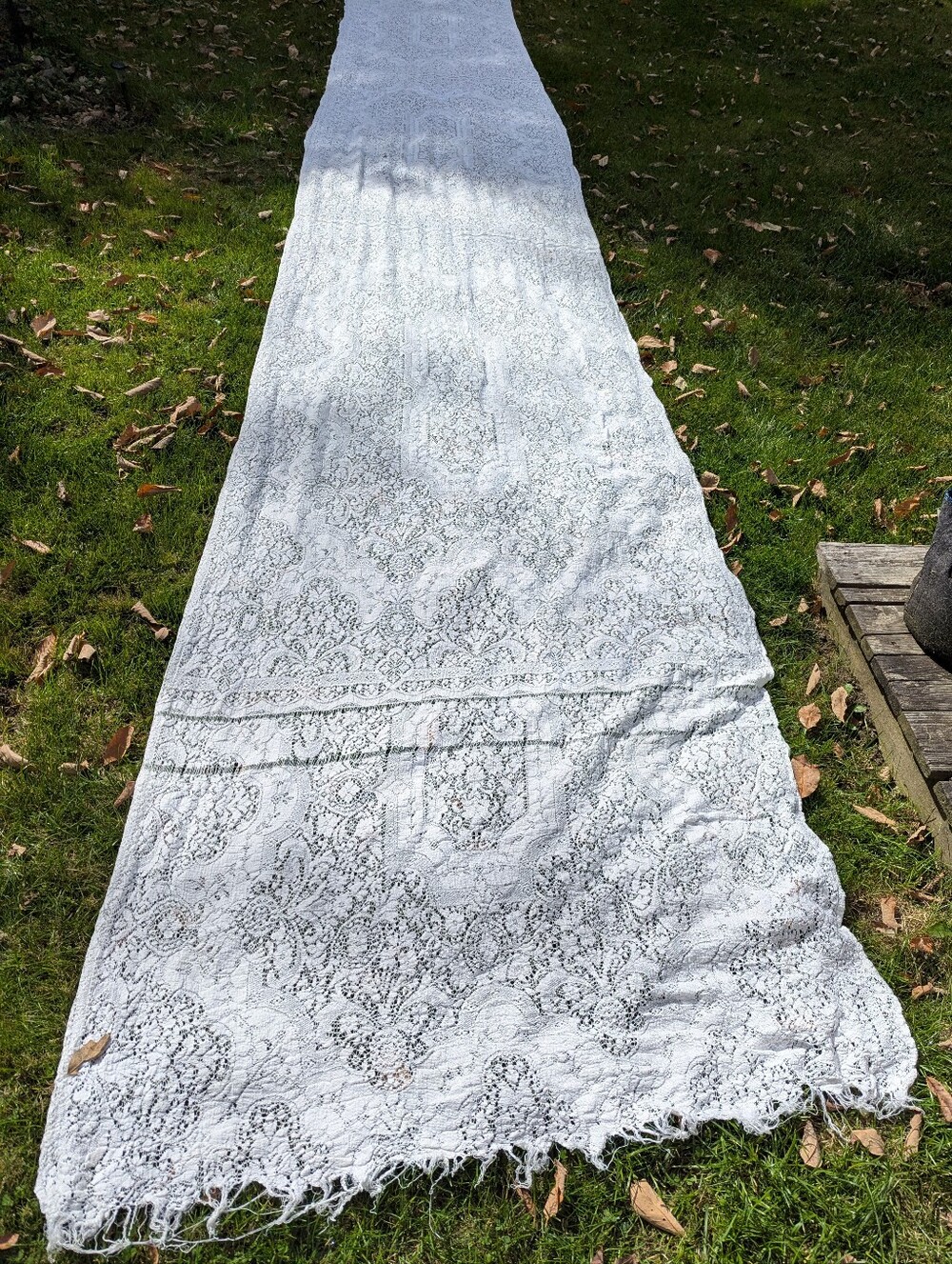 Antique lace 9+ yards!